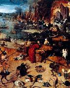 Hieronymus Bosch The Temptation of Saint Anthony. Sweden oil painting artist